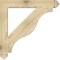 Ekena Millwork Funston Arts & Crafts Rough Sawn Bracket, Douglas Fir, 4"W x 32"D x 32"H BKT04X32X32FST03RDF - alternate 3
